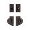 Nostalgic Warehouse Studio Entry Set with Deco Knob