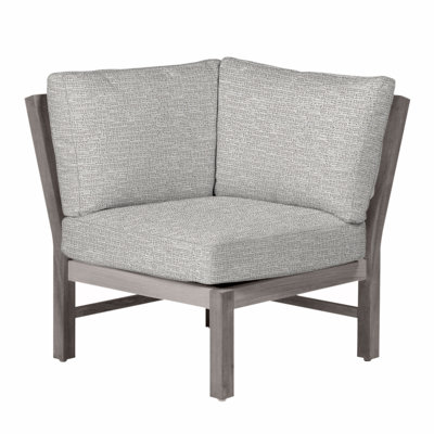 Club Teak Sectional Corner Chair