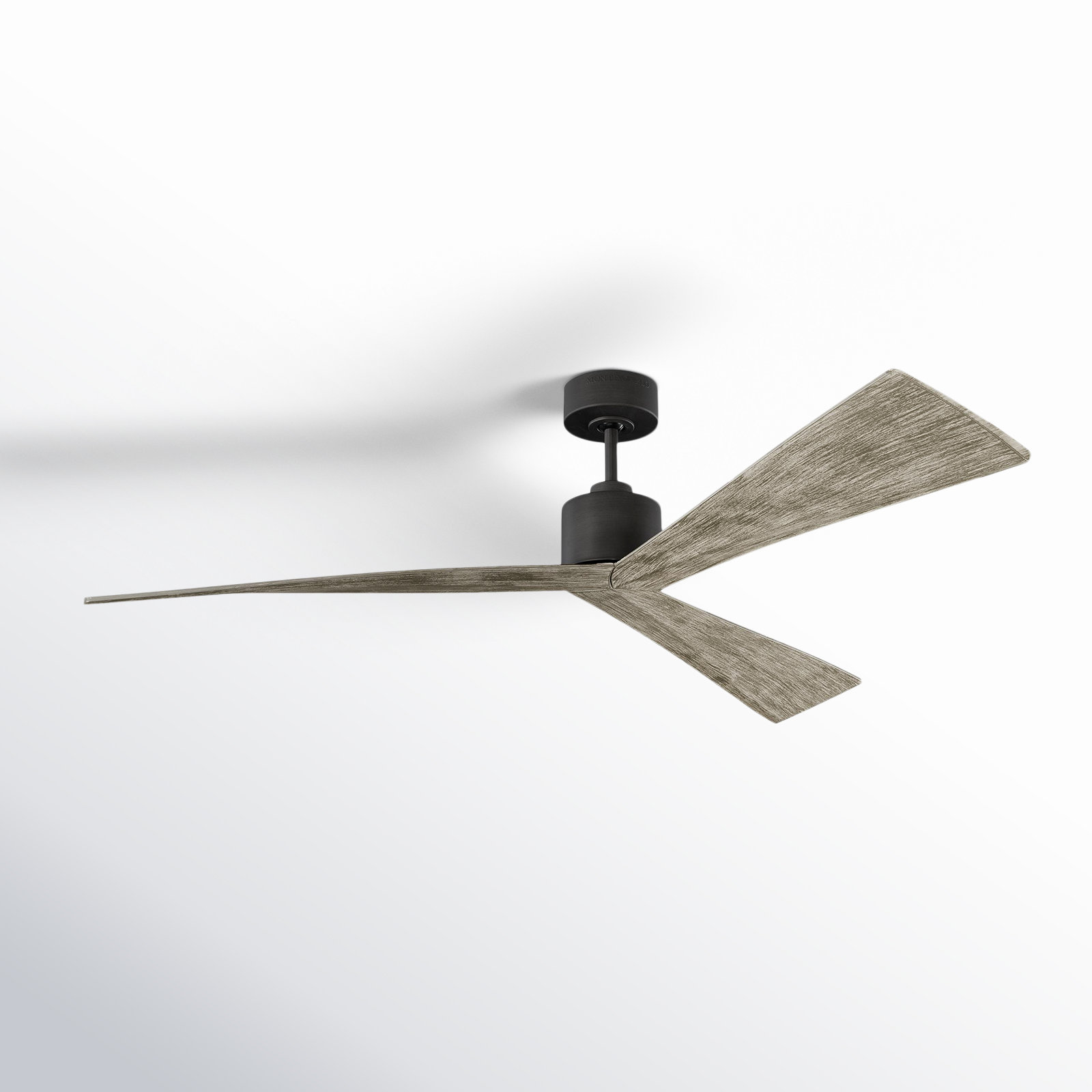Mirage 60'' 3 Blade Ceiling Fan, Aged Pewter/Gray Weathered Oak, 60"