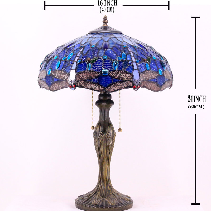 Perham Metal Lamp, Blue