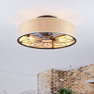 20" Farmhouse Reversible Ceiling Fan 