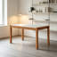Bureau en bois massif de cerisier durable au design simple-851655405