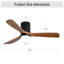 Ceiling Fan with LED Lights