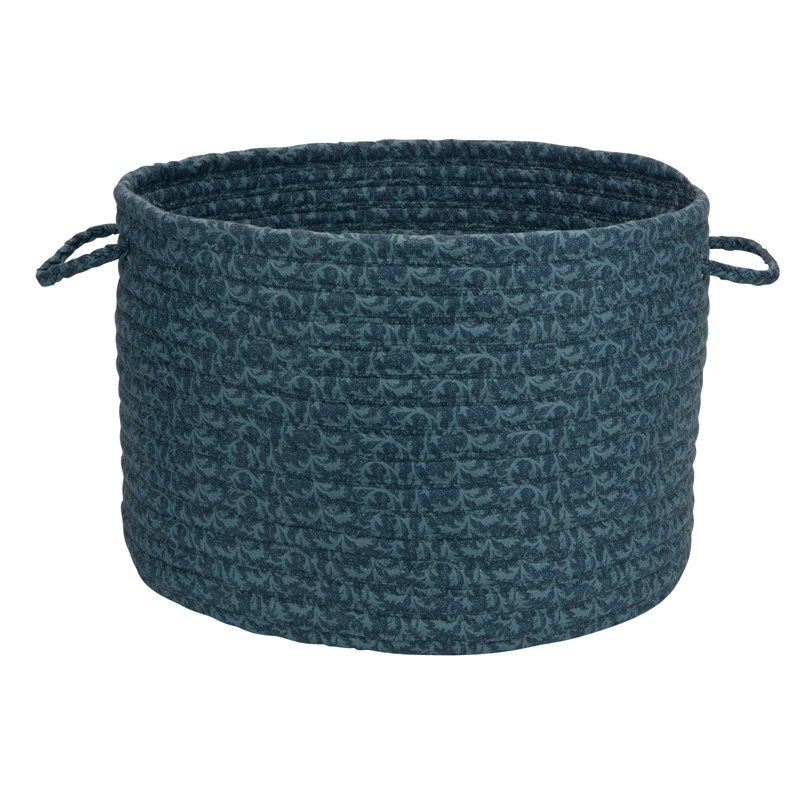 Panier en coton Willernie, H 10 po x l 14 po x P 14 po, Écume de mer