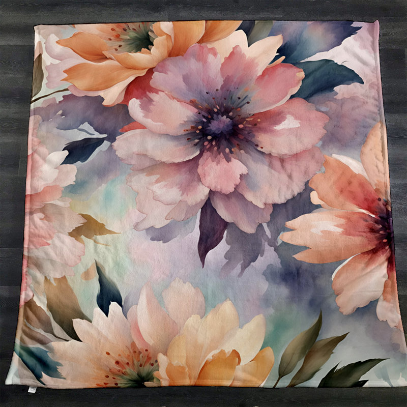 Throw Blanket, 51" W x 60" L