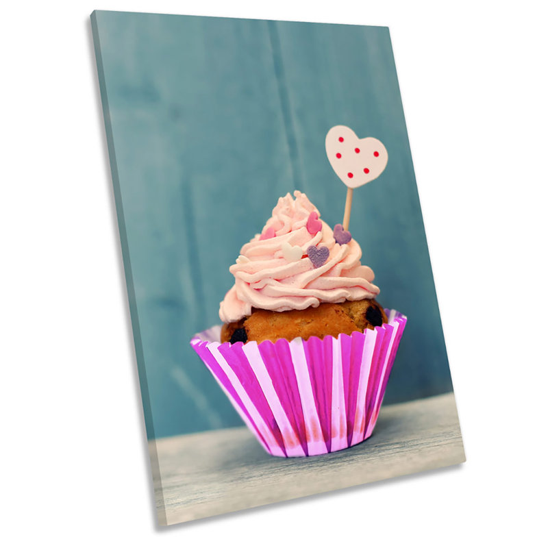 Candy Cup Cake Kitchen - Wrapped Canvas Print, 45.7cm H x 30.5cm W