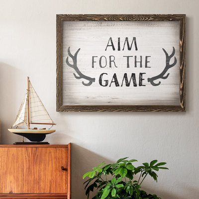 «Aim Game», reproduction sur toile