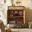 Modern Walnut Solid Wood Shoe Storage