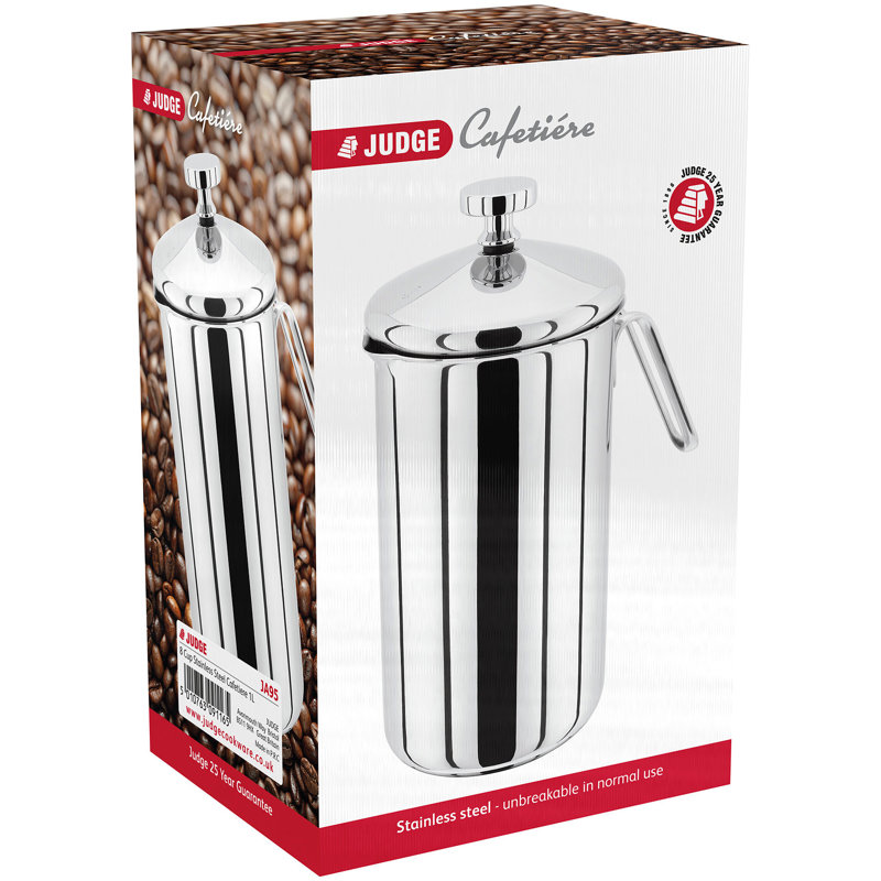 Judge, Coffee - Cafetiere, 8 cup