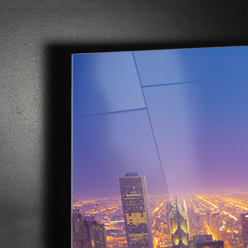 Chicago Skyline 1 Piece Painting, 95cm H x 65cm W