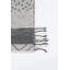 Tapis intérieur / extérieur noir tissé à la main à motif géométrique Stengel-2105854201