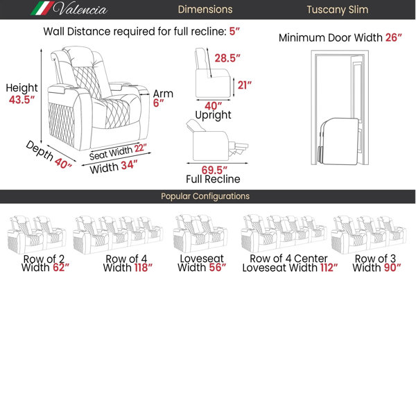 Dimensions du produit