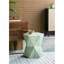 Table d'appoint décorative 19 x 19 x 20 po Capiz