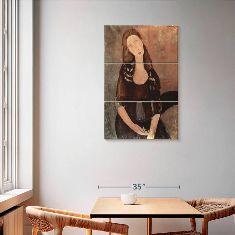 Leisha, portrait de Jeann Hebuterne, H 57 po x l 36 po