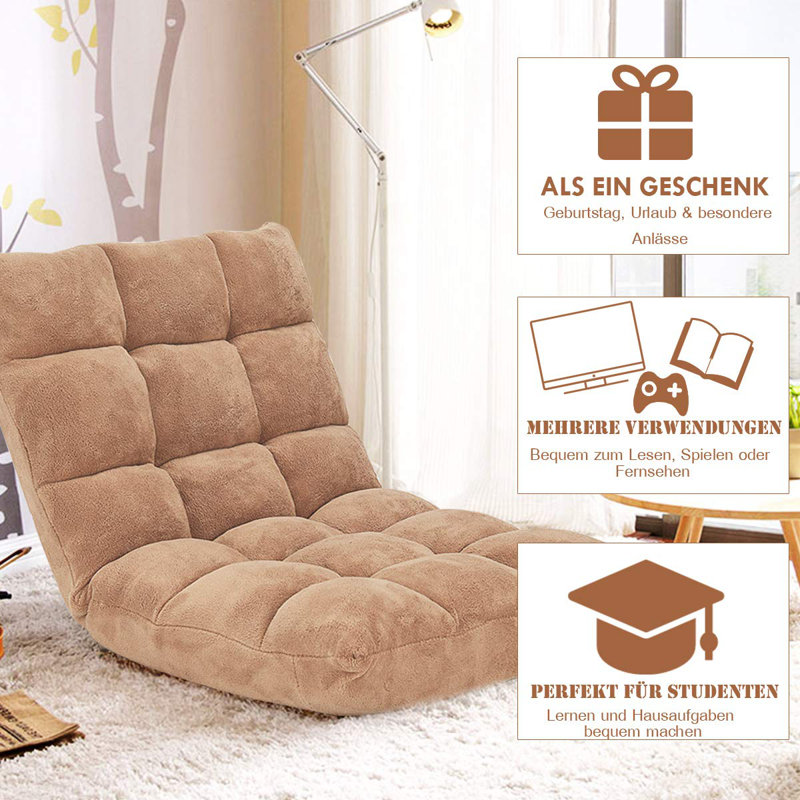 Bean Bag Lounger, Beige