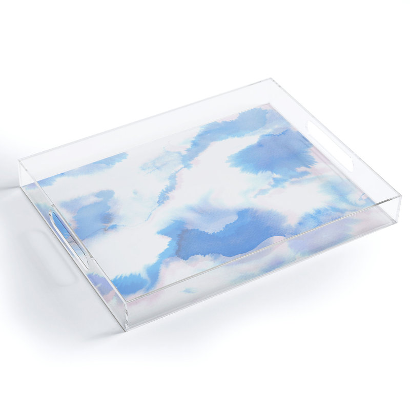 Plateau pour repose-pieds Gabriela Fuente, H 1,75 po x l 12 po x L 15,5 po
