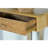 Harmony Natural and Silver 2-Drawer Console Table