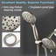 Spot Resist Multi-function Handshower And Rainfall Shower Head Trim Combo With Shower Handle-722848201