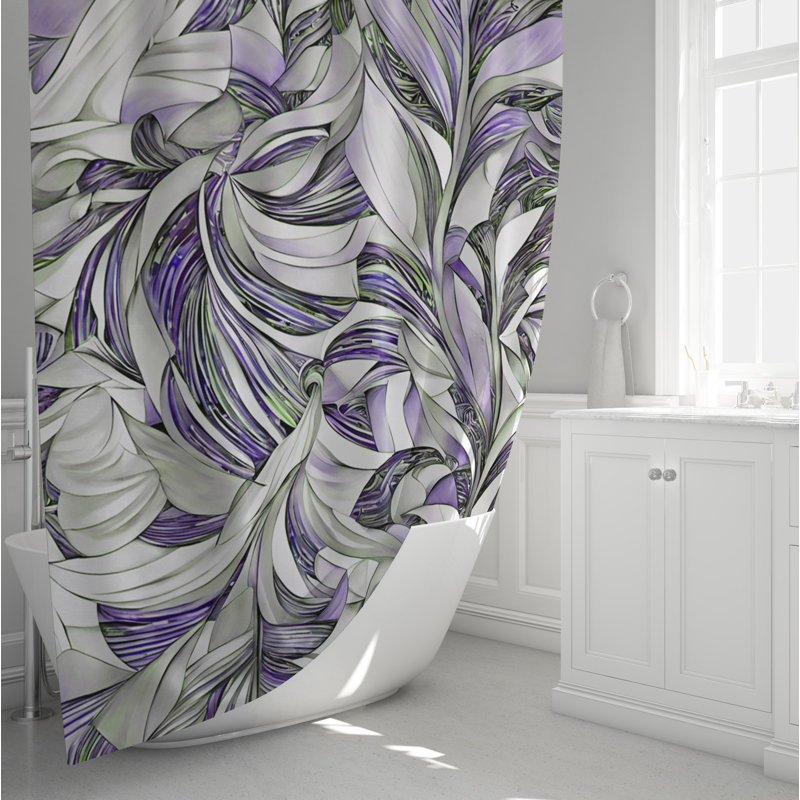 Rideau de douche Alyra, H 72 po x l 70 po