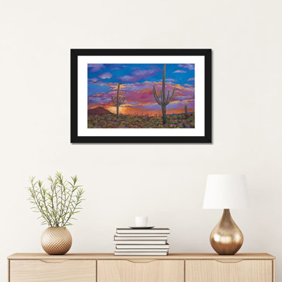 «Southern Arizona Evening» par Johnathan Harris - reproduction