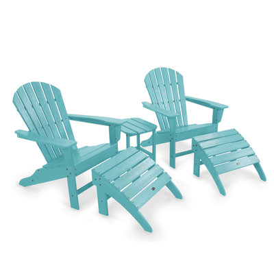 POLYWOOD South Beach Adirondack 5-Piece Set