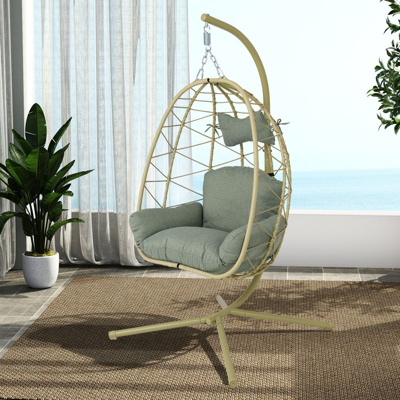 Fauteuil à œufs en métal Premium