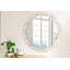 Huldar Glass Flat Wall Mirror