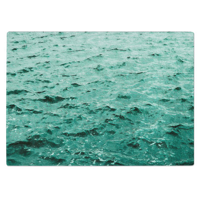 Tempered Glass Choppy Waters Chopping Board