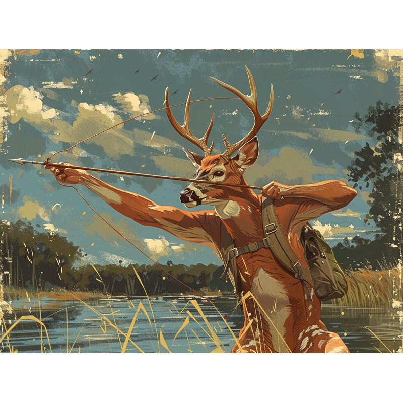 Illustration de rideaux de fenêtre Archery, L 20 po x L 63 po