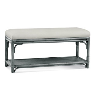 Banc de rangement en osier Summer Retreat