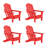 Shawnna HDPE Folding Adirondack Chair -86794604