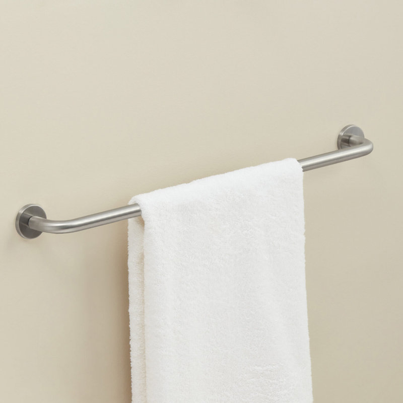 Classic Towel Bar Brushed Nickel, Brushed Nickel