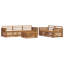 257.5cm Wide Patio Sectional Set
