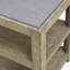  Shimeck Chairside Table w/ 2 Shelves