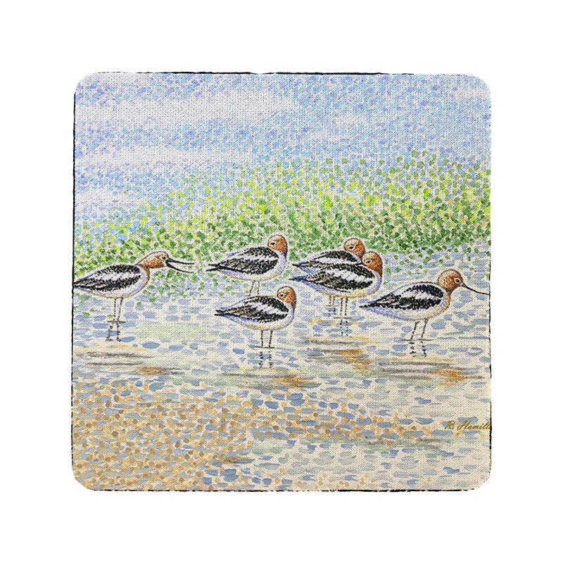 Sous-verres Summer Avocets