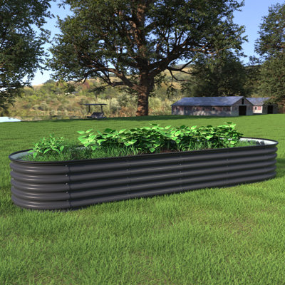 Cengizhan Outdoor Raised Garden Bed