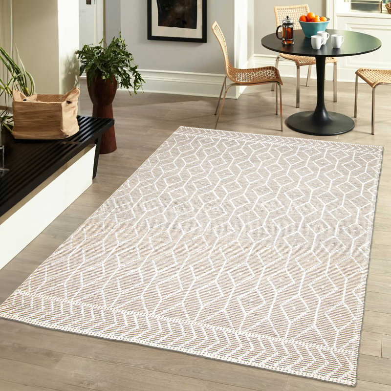 Tapis rectangulaire unique 6 pi 1 po x 9 pi 1 po Braxdon