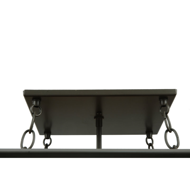 Plafonnier semi-encastré géométrique 26,75 po 2 lumières unique Scottsdale