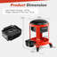 Ergonomic Stool with Footrest