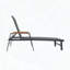 Chaise longue Oaxton avec structure en aluminium et sièges en filet-2097862712