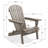  Solid Wood Folding Adirondack Chair-2030591595