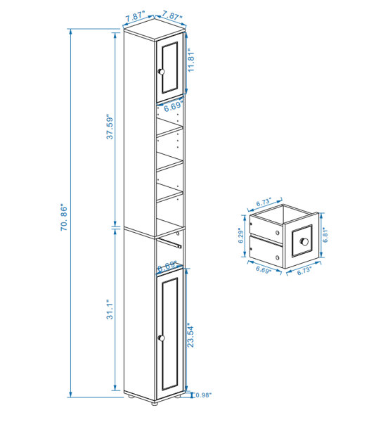 Dimensions du produit
