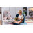 Adjustable 5-Position Floor Chair, Foldable Lounger with Soft Velvet Cover and Cushioned Sponge, for Kids and Adults, Indoor/Outdoor Relaxation-903952663