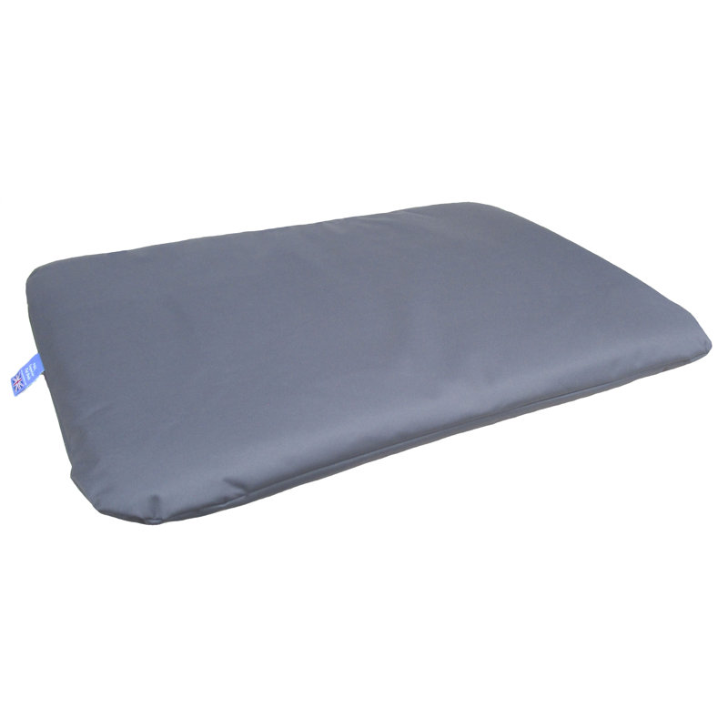 Decimus Polyester Pet Bed, Grey, 11 cm H x 127 cm W x 82 cm D