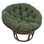Fauteuil Papasan capitonné de 42 po de largeur Zowie
