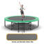 Trampoline citrouille 10 pi, trampoline d'extérieur avec panier de basketball, filet et échelle-127284677