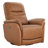 Martina Genuine Leather Swivel Gliding Power Recliner-112574271
