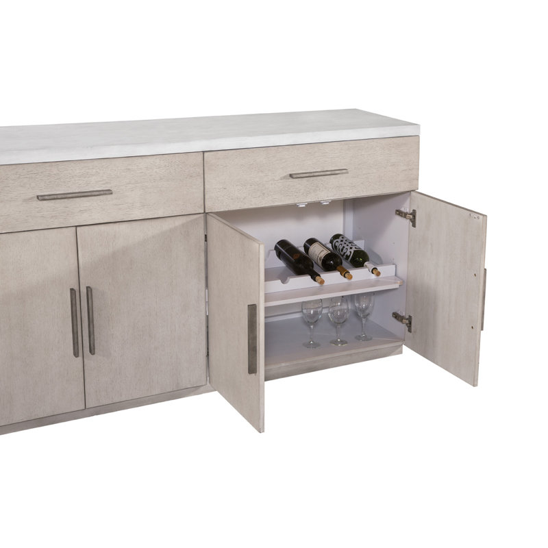 Buffet en bois massif Kameera