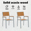 Outdoor Patio Dining Armchair-1729650665