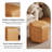 18.5" Wide Velvet Pouf Ottoman Hexagonal Ottoman-125308830